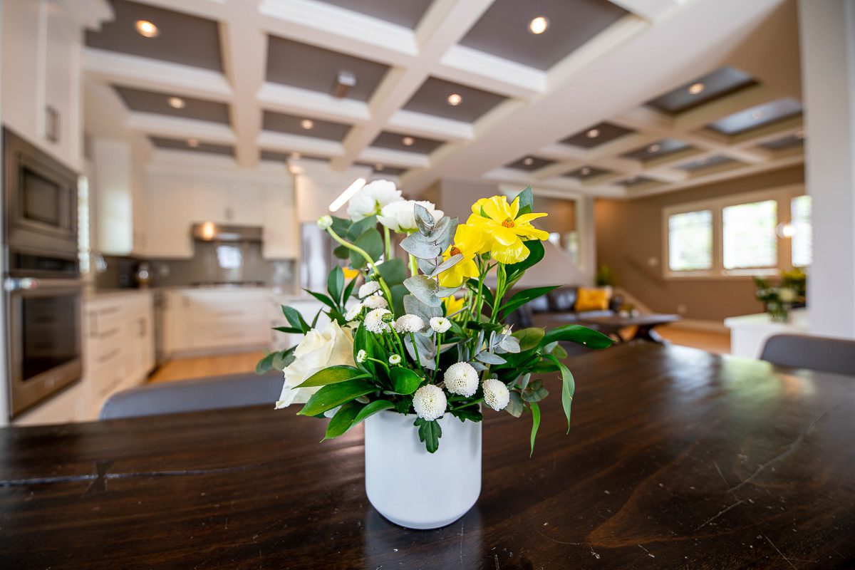 Flower Arrangement in the home - Angela Provost Coastline Photography